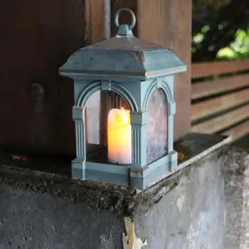 Солнечная свеча ветряная лампа Simulatd Подвесная лампа в форме свечи в форме сада Солнечная светодиодная наружная водонепроницаемая подвесная лампа во дворе
