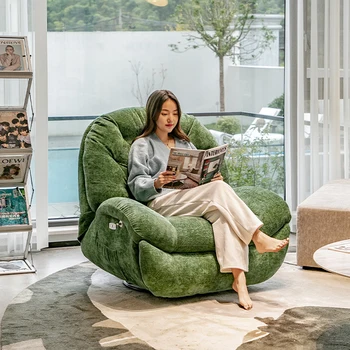 Роскошный плюшевый диван для гостиной в офисе, современное односпальное кресло с откидной спинкой, диван-кровать, диван-гарнитур Modernos Para Sala, мебель для спальни