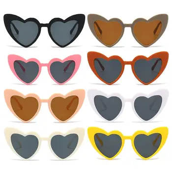 Солнцезащитные очки в форме розового сердечка для мальчиков и девочек, Солнцезащитные очки для малышей, Очки для детей, солнцезащитные очки для детей