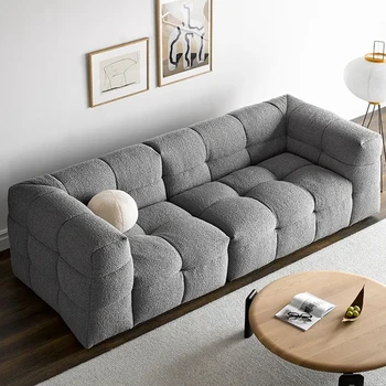 Ленивый Итальянский Современный диван Nordic Corner Puffs Дизайнерский Диван для гостиной Секционная Гостиная Moveis Para Casa Salon Furniture DWH