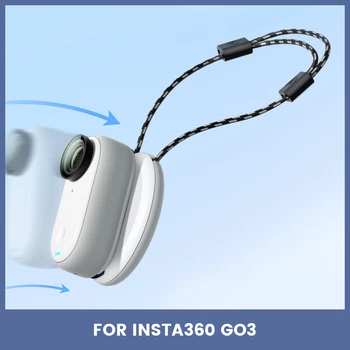 Магнитный ремешок для Insta360 GO 3 С регулируемым подвесным ремешком, устойчивым к падению, Аксессуары для экшн-камеры для большого пальца руки