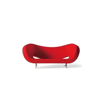 Современный легкий роскошный диван из стекловолокна специальной формы, двуспальный диван-кресло