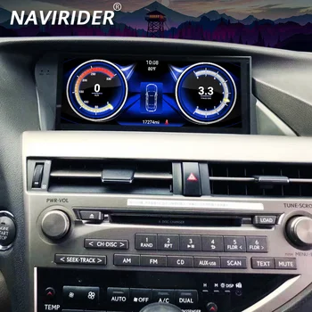 NAVIRIDER Android 12 Автомобильный Радиоплеер Для LEXUS RX350 RX450h RX300 RX270 RX350L 2009-2014 GPS Навигация 1920*720 Экран Стерео
