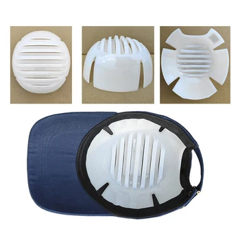 Защитная подкладка для шлема Защитная подкладка для бейсбольной кепки из полиэтилена Легкая подкладка для защиты от столкновений для защитного шлема