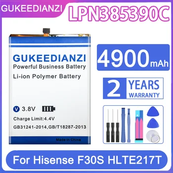 Сменный аккумулятор GUKEEDIANZI LPN385390C 4900 мАч для аккумуляторов мобильных телефонов Hisense HLTE217T F30S