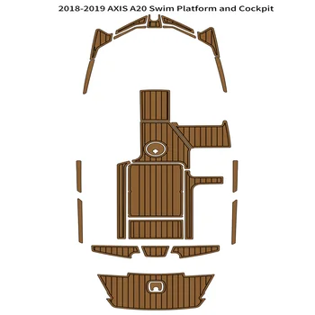 2018-2019 AXIS A20, Платформа для плавания, Коврик для кокпита, лодка, Пенопласт EVA, Тиковый настил, коврик для пола