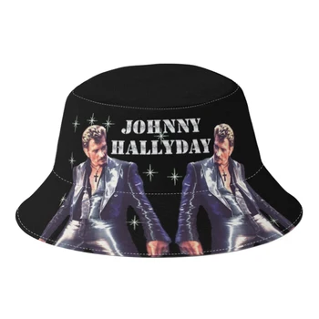 Новое лето 2022 года, Джонни Холлидей, рок-музыка, панама для женщин, мужская уличная одежда, складные рыбацкие шляпы, Панама
