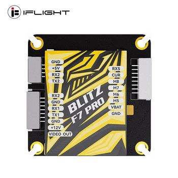 iFlight BLITZ F7 Pro Контроллер Полета 35x35 мм 4-8 S BMI270 F722 512 МБ BlackBox Для RC FPV Гоночного Дрона