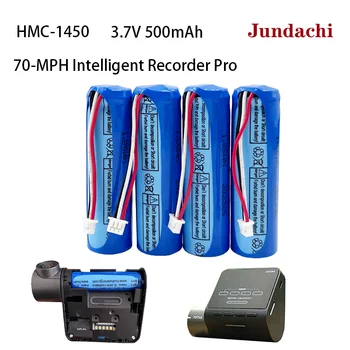 Jundachi-Оригинальный Литий-ионный аккумулятор 3,7 В 500 мАч для 70mai Smart Dash Cam Pro A550 A550S A800 D02 HMC1450 Сменный Аккумулятор