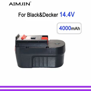 NiMH аккумуляторная батарея Black & Decker 14,4 В 4000 / 6000 мАч подходит для всей модели Black & Decker 14,4 В