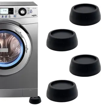 Прокладки для стиральной машины с защитой от вибрации, 4 шт., Амортизирующая и шумоподавляющая стиральная машина, сушилка, Противоскользящий резиновый коврик для ног, Коврик для стиральной машины