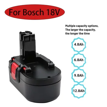 Новый Оригинальный Аккумулятор Bosch 18V 12.8Ah BAT025 Ni CD Аккумулятор Электроинструменты Для Дрели GSB 18 VE-2, PSR 18VE, BAT026