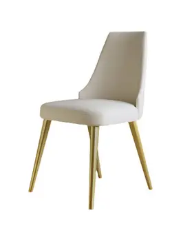 Легкий роскошный современный семейный обеденный стул итальянского дизайнера Ins, стул для ресторана, обеденный стол и стул для модельного зала
