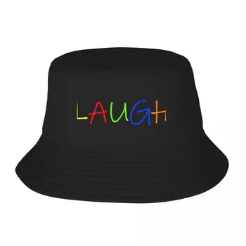 Новая мужская шляпа Jacksepticeye- LAUGH Bucket Hat для гольфа, новинка в шляпе, женская шляпа, мужская
