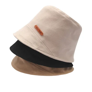 Новая складная Рыбацкая шляпа из выстиранного денима, шляпы-ведра, модные кепки-бобы Унисекс, хип-хоп Gorros, мужские и женские Панамы-ведро
