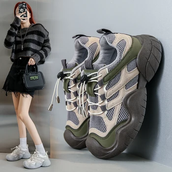 Женская обувь Damyuan Нового стиля, повседневная обувь для бега, Удобная спортивная обувь для тренировок, женская спортивная обувь для спортзала, Вулканизированная обувь 2023 г.