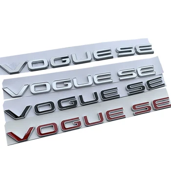 3D ABS Черный Значок Багажника Автомобиля, Наклейка С Буквами, Наклейка С Логотипом Voguese, Эмблема для Land Range Rover HSE SCV6 SDV8 2023, Автомобильные Аксессуары