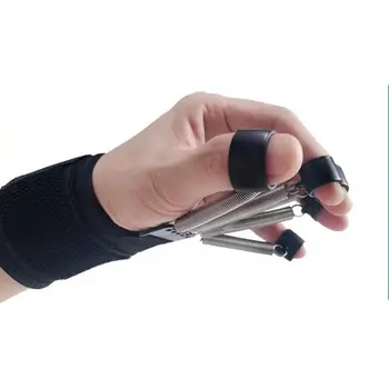Тренажер для пальцев, тренирующий силу пальцев, эластичный съемник для запястий, сопротивление рукам