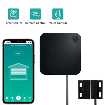Устройство для открывания гаражных ворот Tuya Smart life, переключатель Wi-Fi, Управление приложением, Управление аудио паролем, Монитор в реальном времени, Работа с Alexa Siri