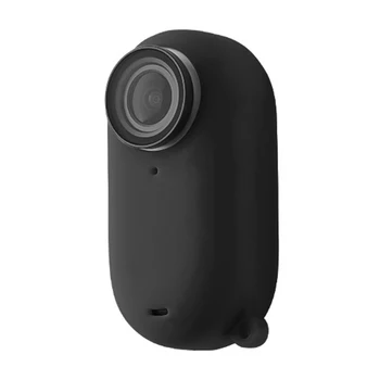 Чехол для мини-камеры для большого пальца, силиконовый защитный чехол от царапин, Пылезащитный защитный чехол для мини-камеры Insta360 Go3