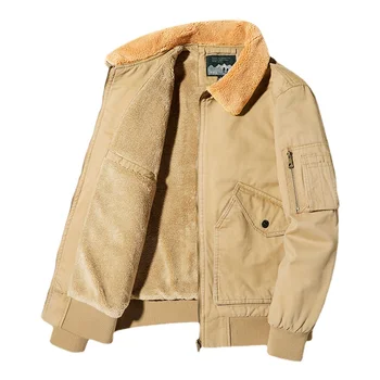Высококачественные мужские хлопковые зимние пальто, Тонкие теплые парки, мужские зимние куртки-бомберы, повседневные куртки-карго с несколькими карманами, Размер 5XL