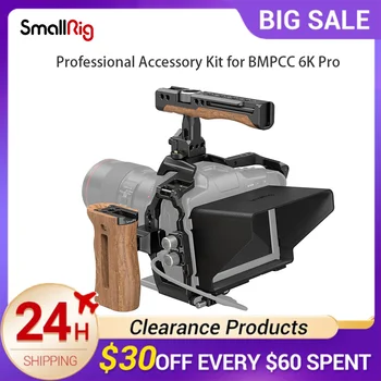 Полный комплект профессионального каркаса камеры SmallRig с ручкой НАТО для аксессуаров BMPCC 6K Pro 3299