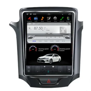 12,3-дюймовое автомобильное радио Android в стиле PX6 Tesla для Chevrolet Cruze 2015 + Автомобильный DVD-мультимедийный плеер с автоматической Wi-Fi GPS-навигацией Carply Cam